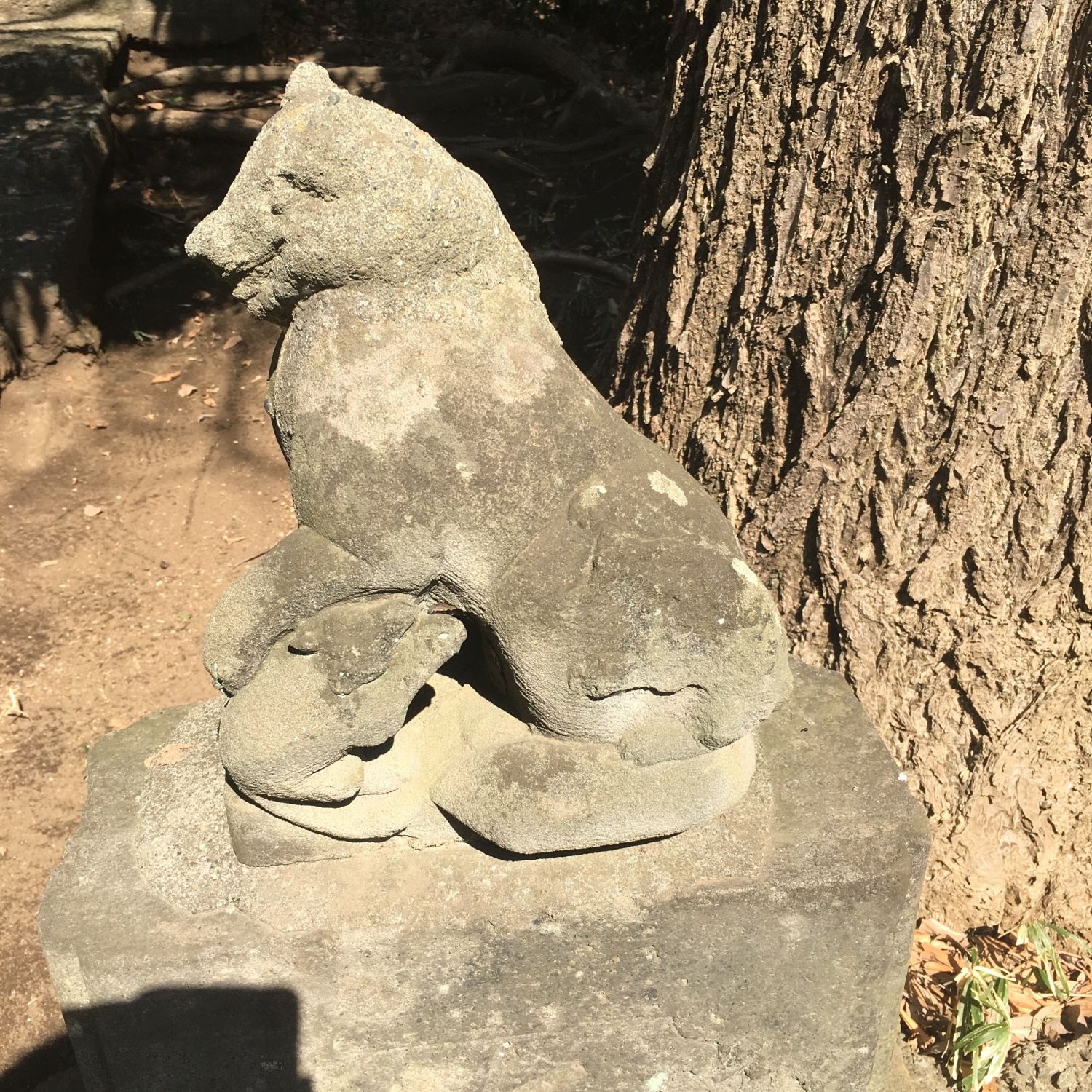 狛犬…の親子？？ 画像