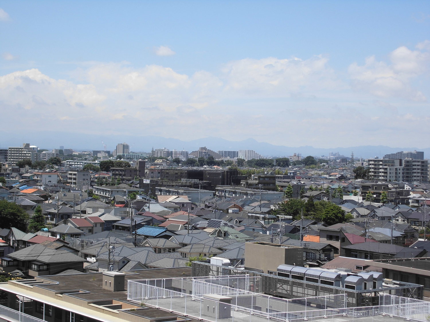 梅雨の晴れ間