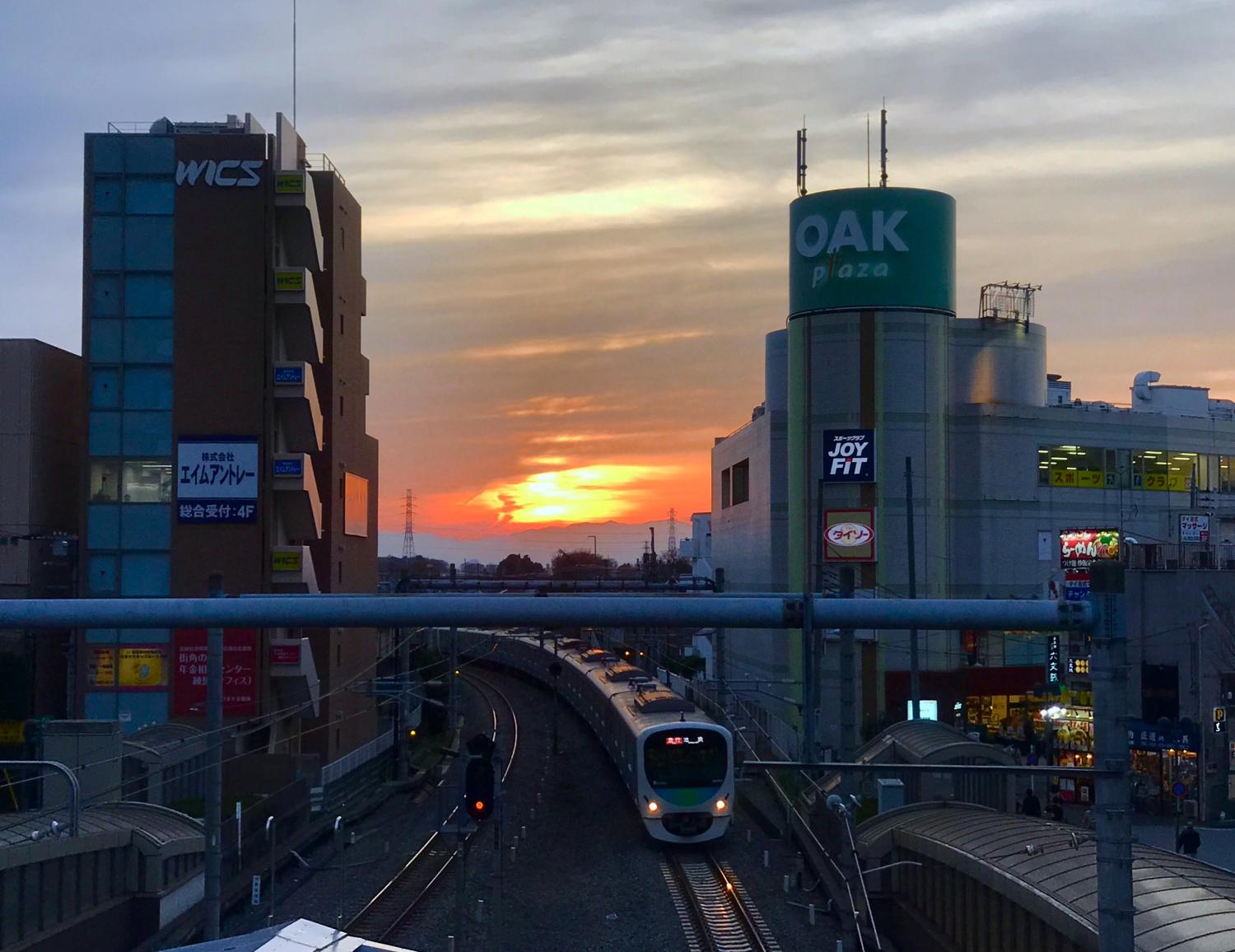 帰路に着く