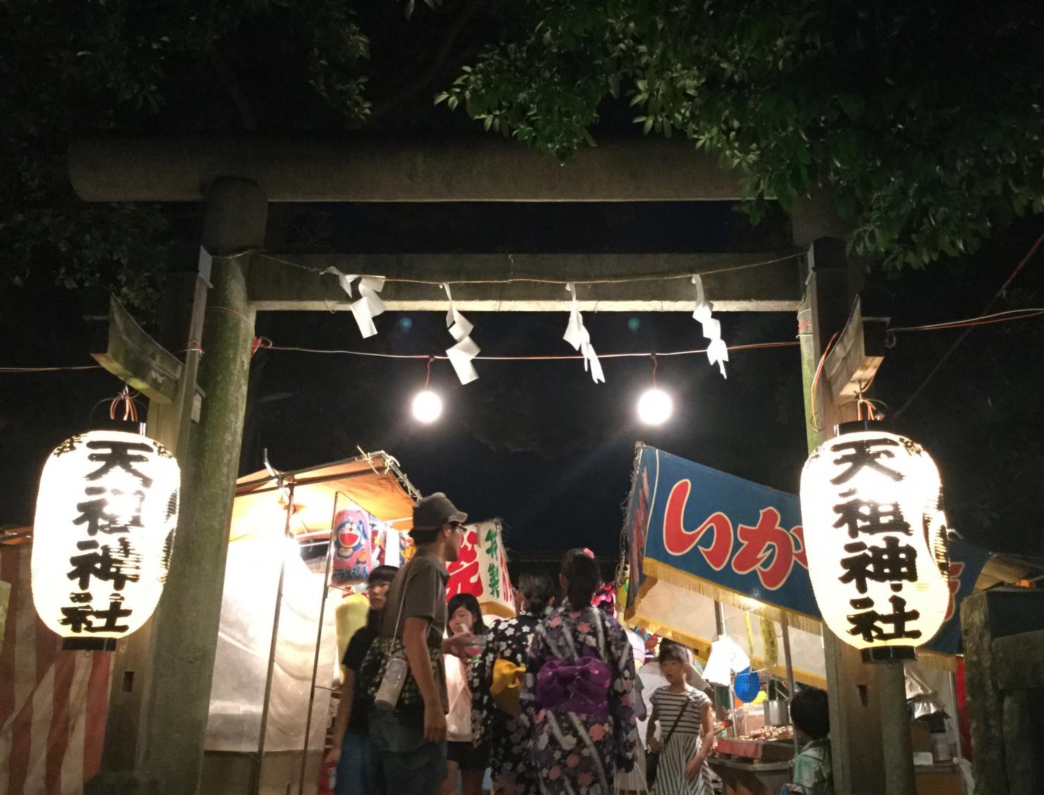 下石神井天祖神社の例祭 2