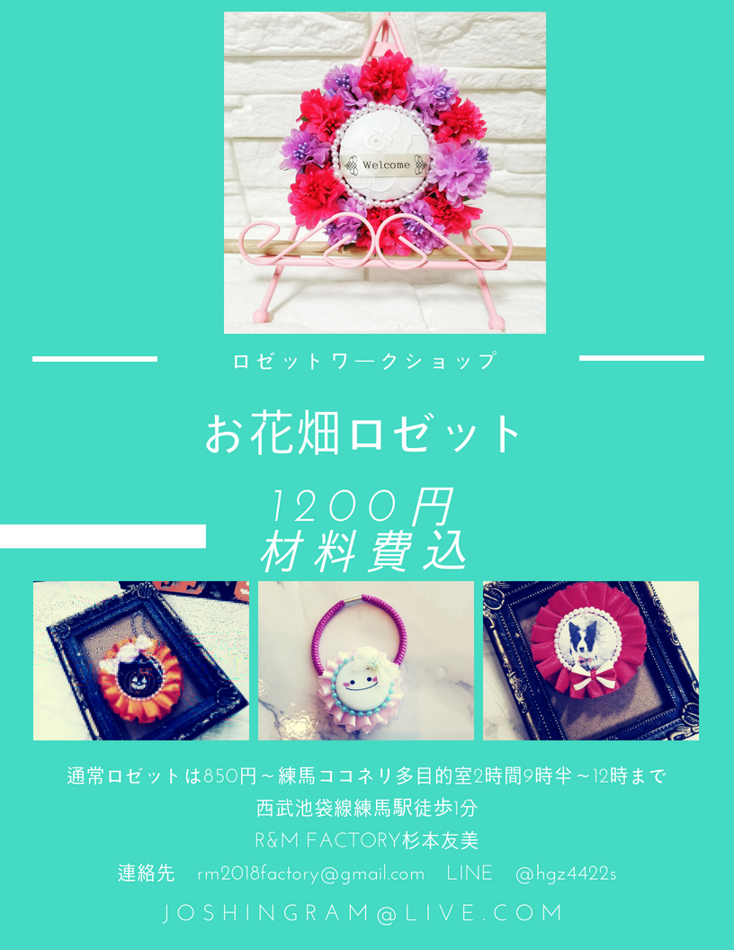 ロゼットワークショップ 1