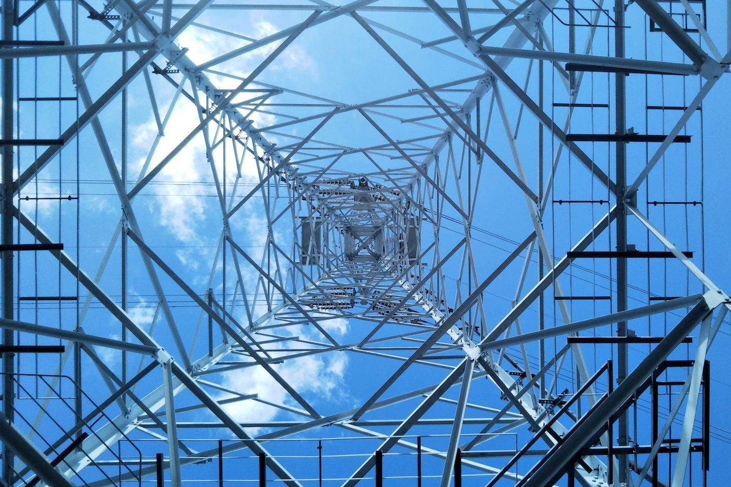 豊島園線No.4送電鉄塔 1