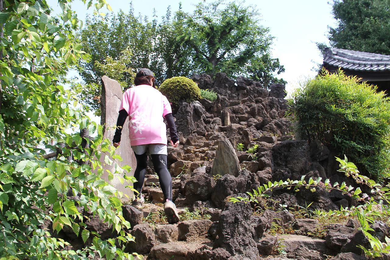 ③下練馬の富士塚「下練馬富士」〜北町商店街の一角にあります〜