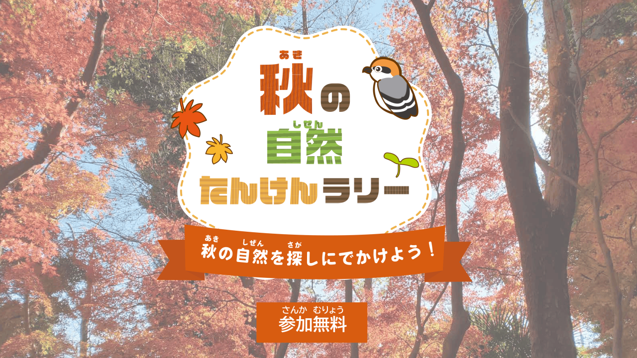 秋の自然たんけんラリー