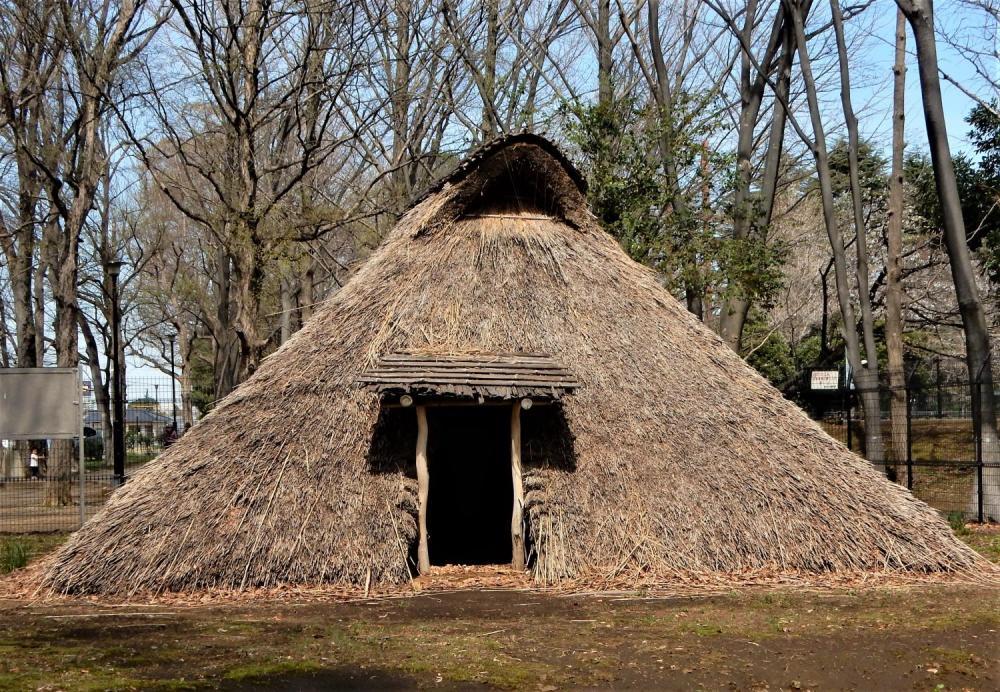 栗原遺跡の竪穴住居跡