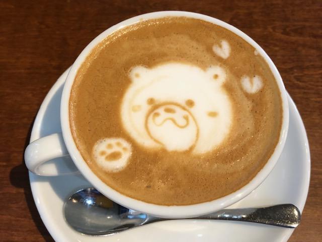カプチーノ（ラテアート）