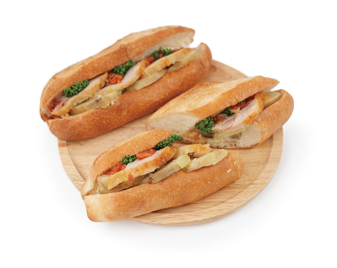 ローストチキンサンド