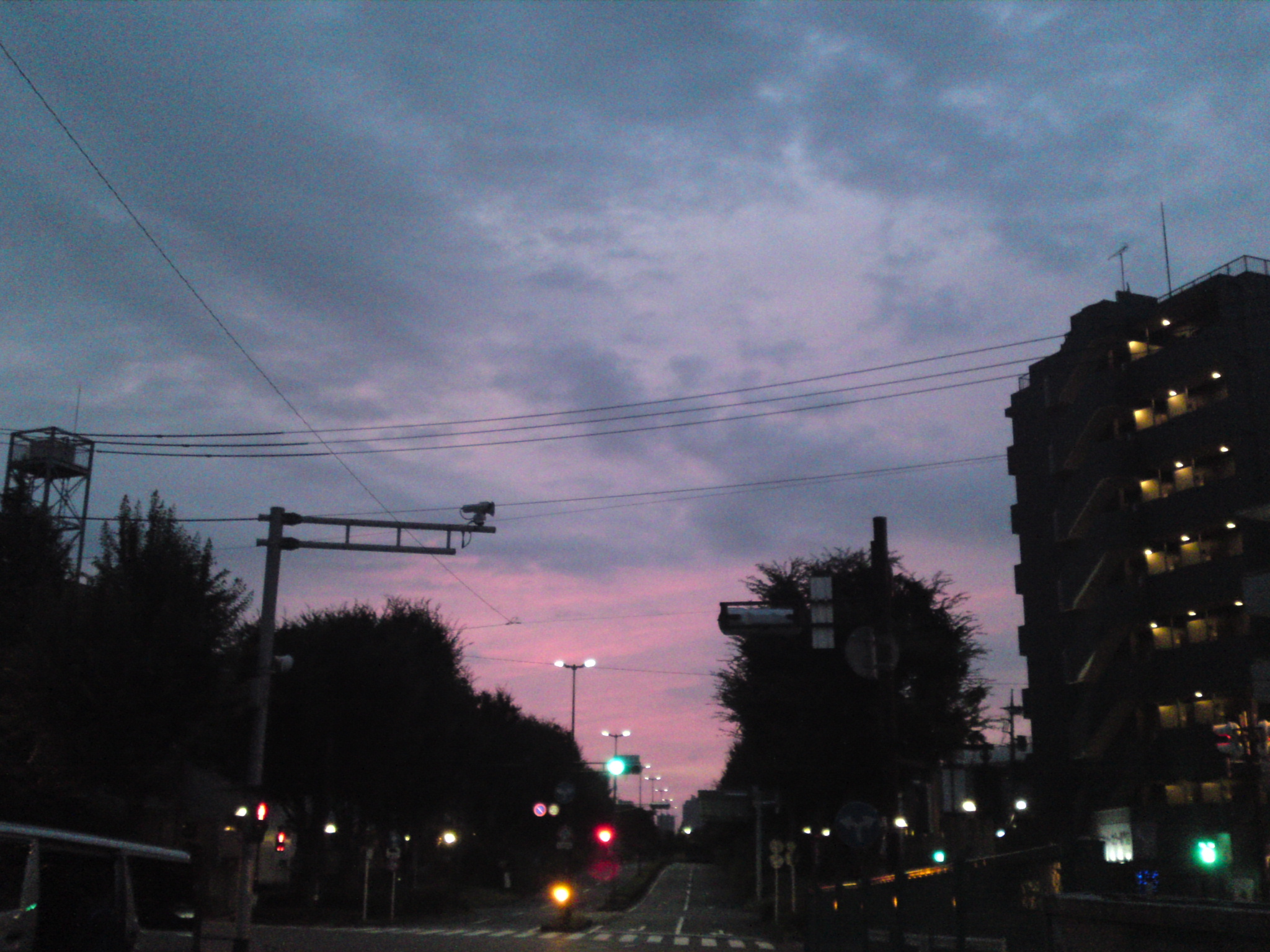 朝５時の風景