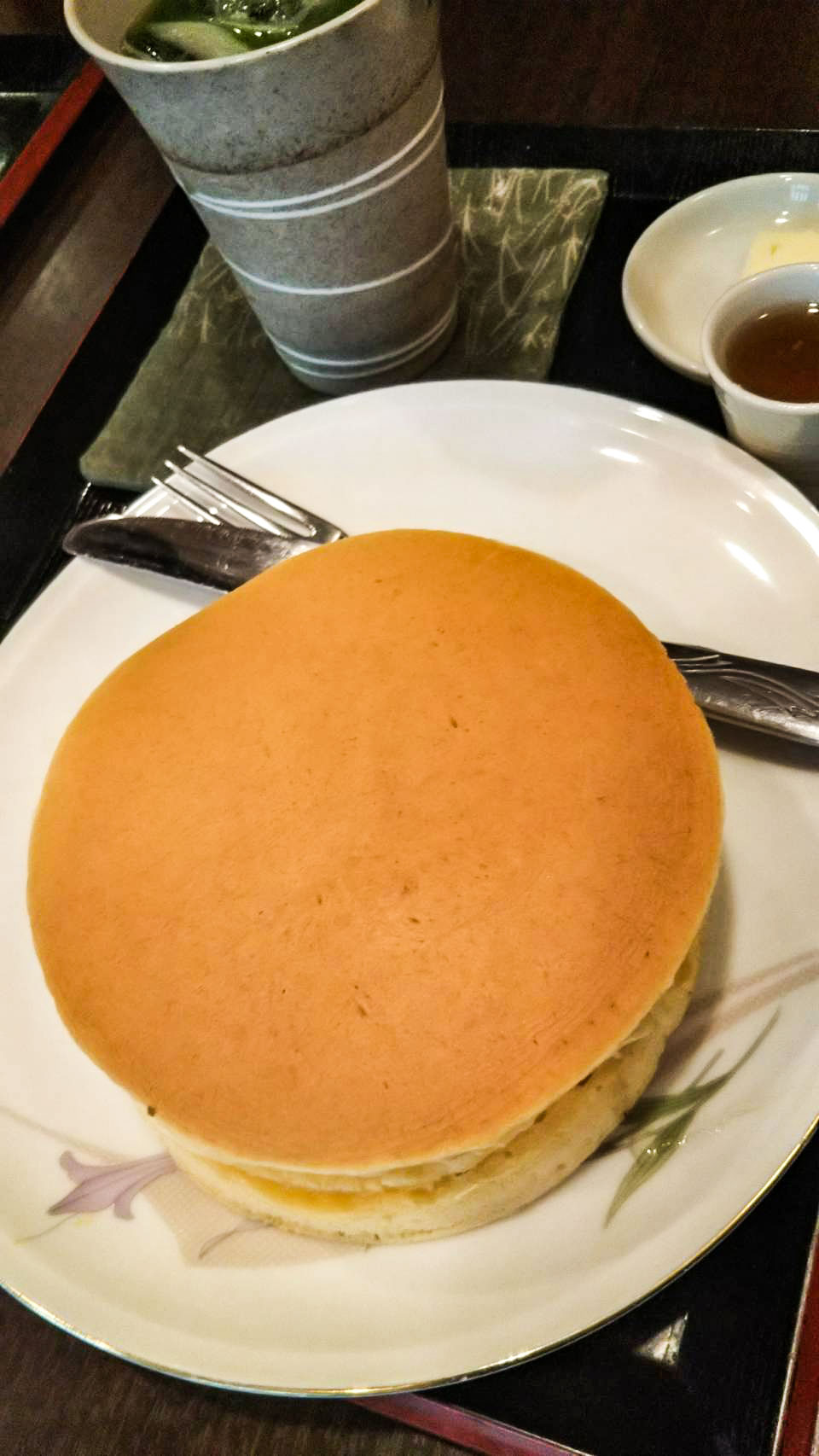 それはそれは美しいホットケーキでした